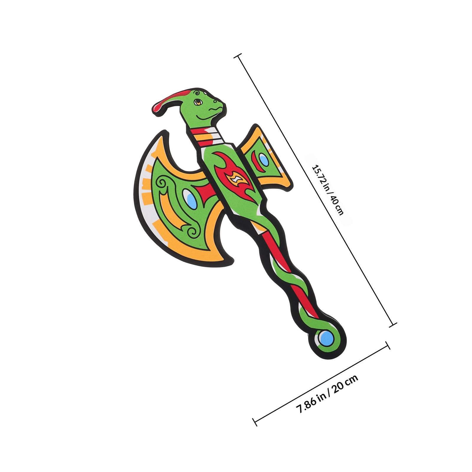 Детский топор в виде динозавра – обзор и цена Cosplay Prop Axe