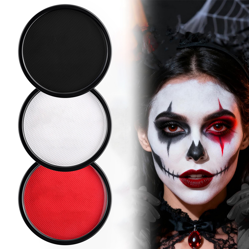 Набор из 3-х черно-бело-красны – обзор и цена Cosplay Prop Paint