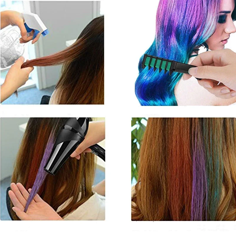 мелки для волос,Тушь для волос – обзор и цена Hair Spray Color
